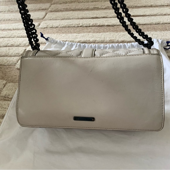 Rebecca Minkoff Quilted Love Crossbody With Chain Inset - Picture 3 of 9